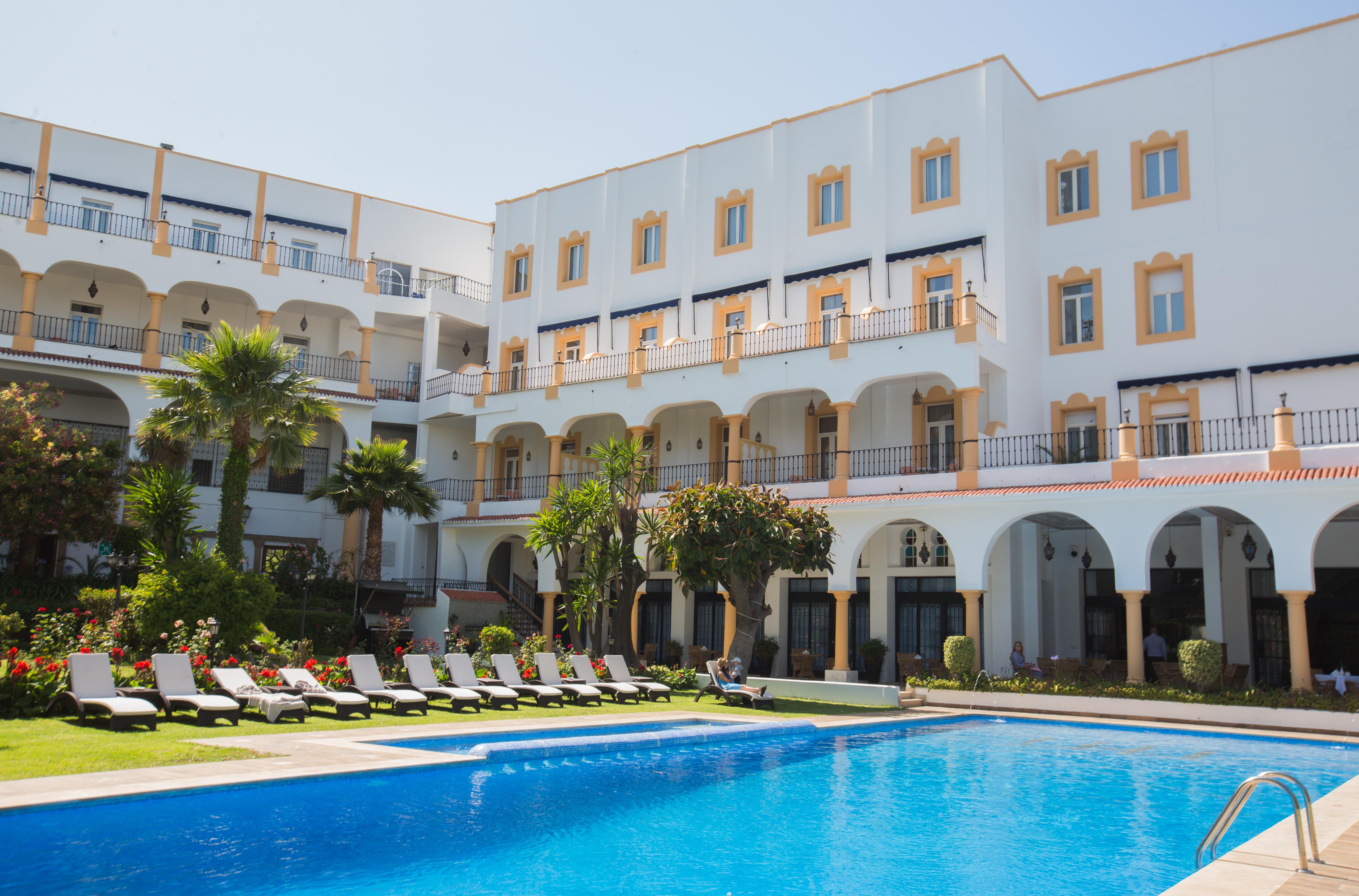 El Minzah Hotel Tanger Extérieur photo
